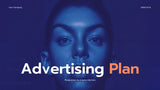 Blue Modern Advertising Plan