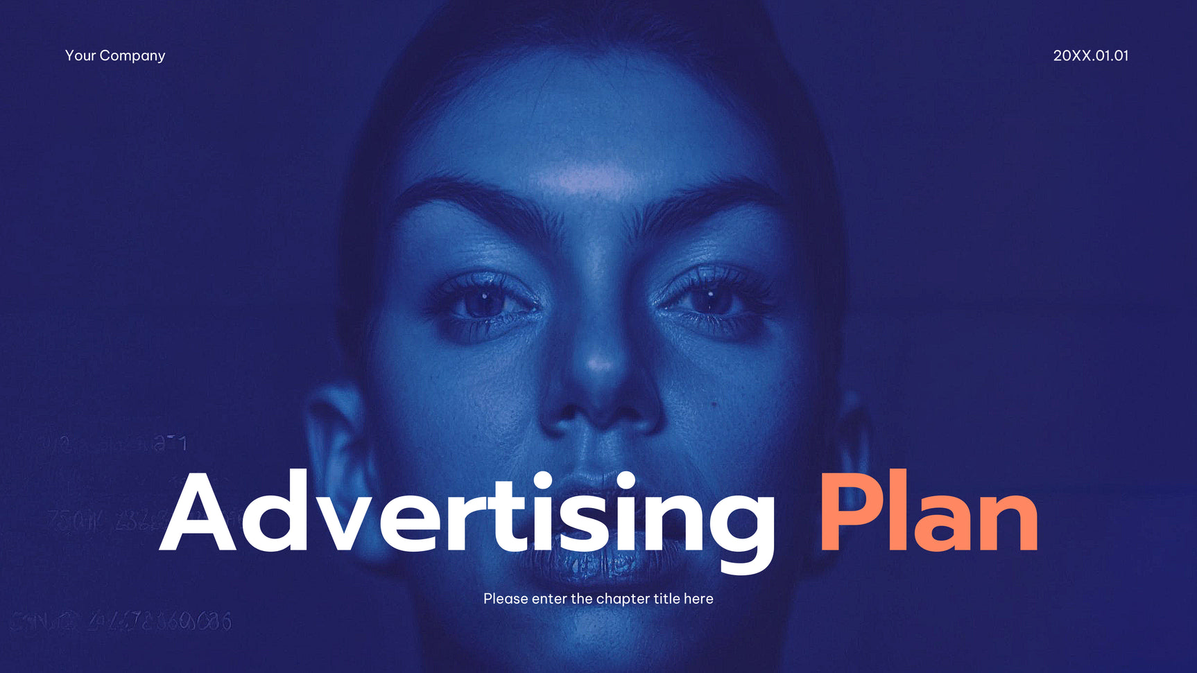 Blue Modern Advertising Plan