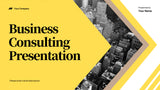 Yellow Modern Business Presentation