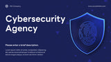 Blue Modern Cybersecurity Promotion