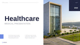 Blue Modern Healthcare Presentation