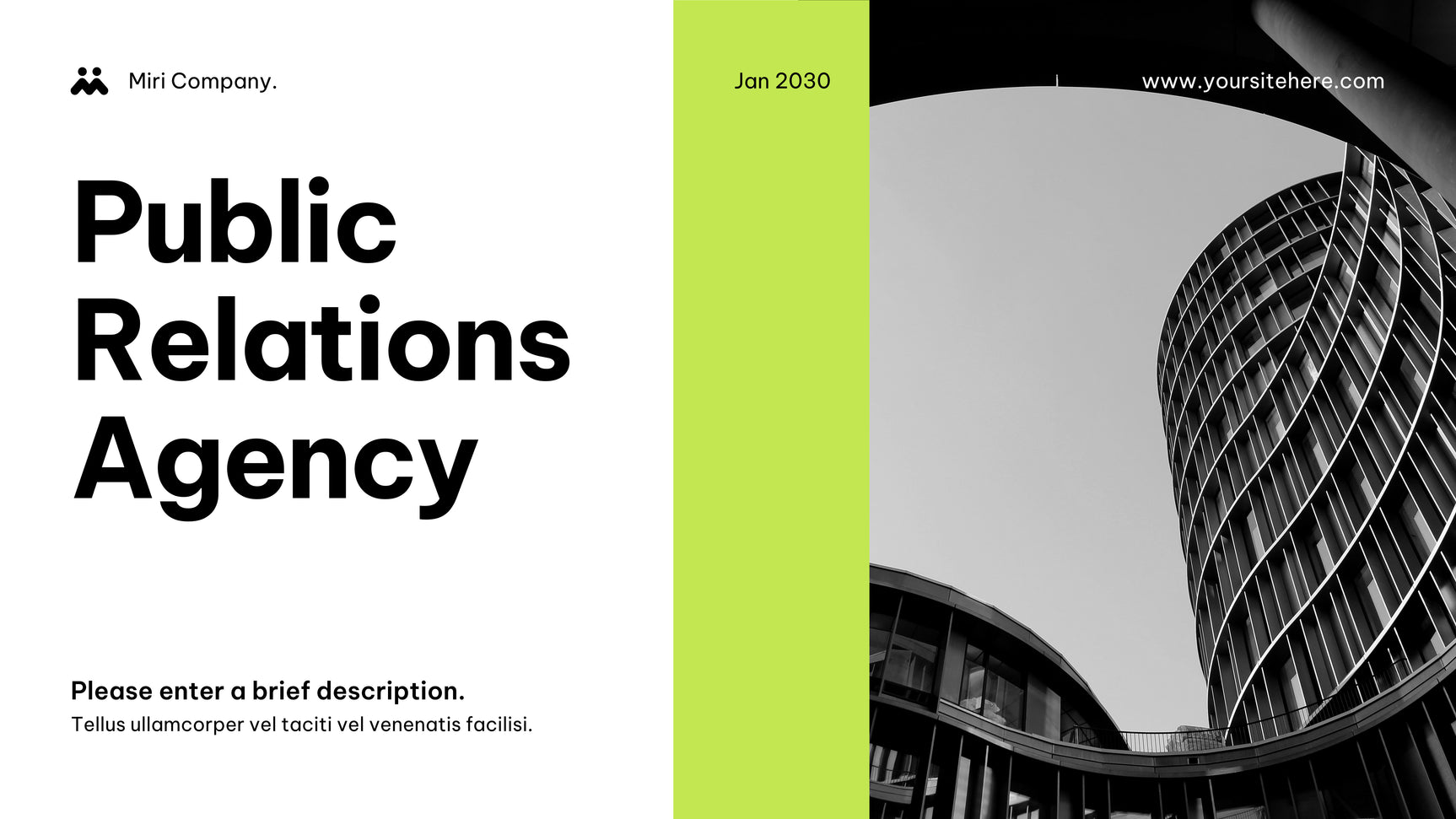 Green Modern Agency Document