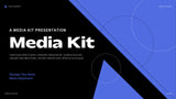 Blue Geometric Media Presentation