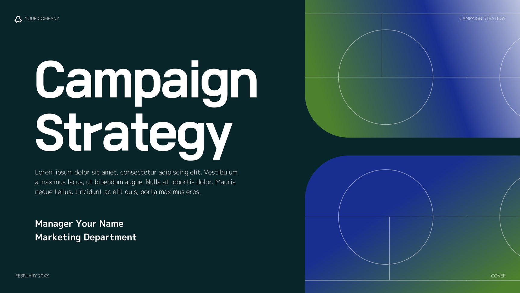 Green Modern Marketing Plan