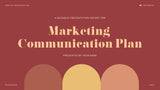 Maroon Bold Marketing Presentation