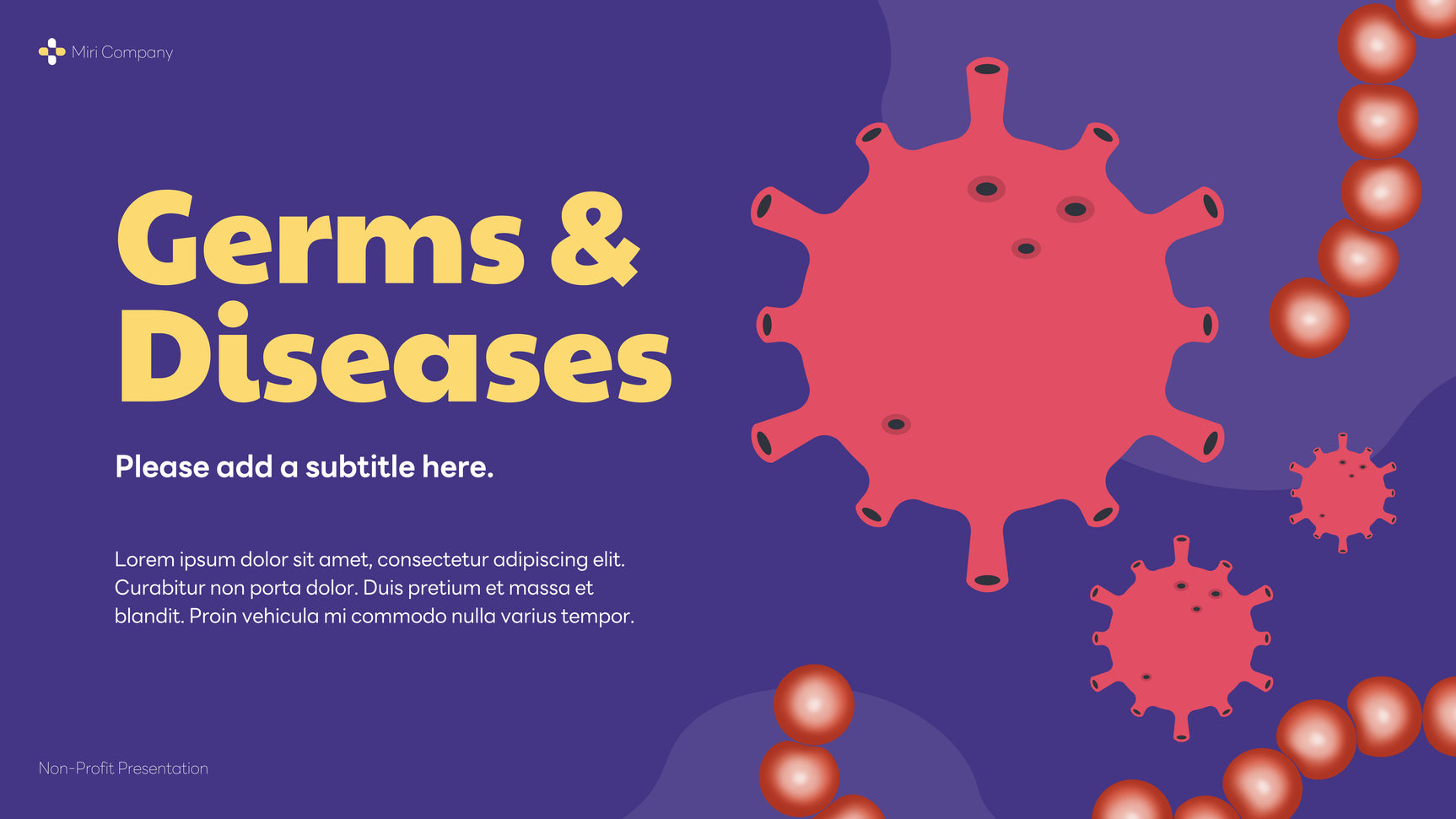 Purple Modern Health Presentation