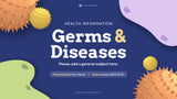 Blue Cute Health Information Report