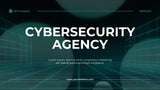 Teal Modern Cybersecurity Advertisement