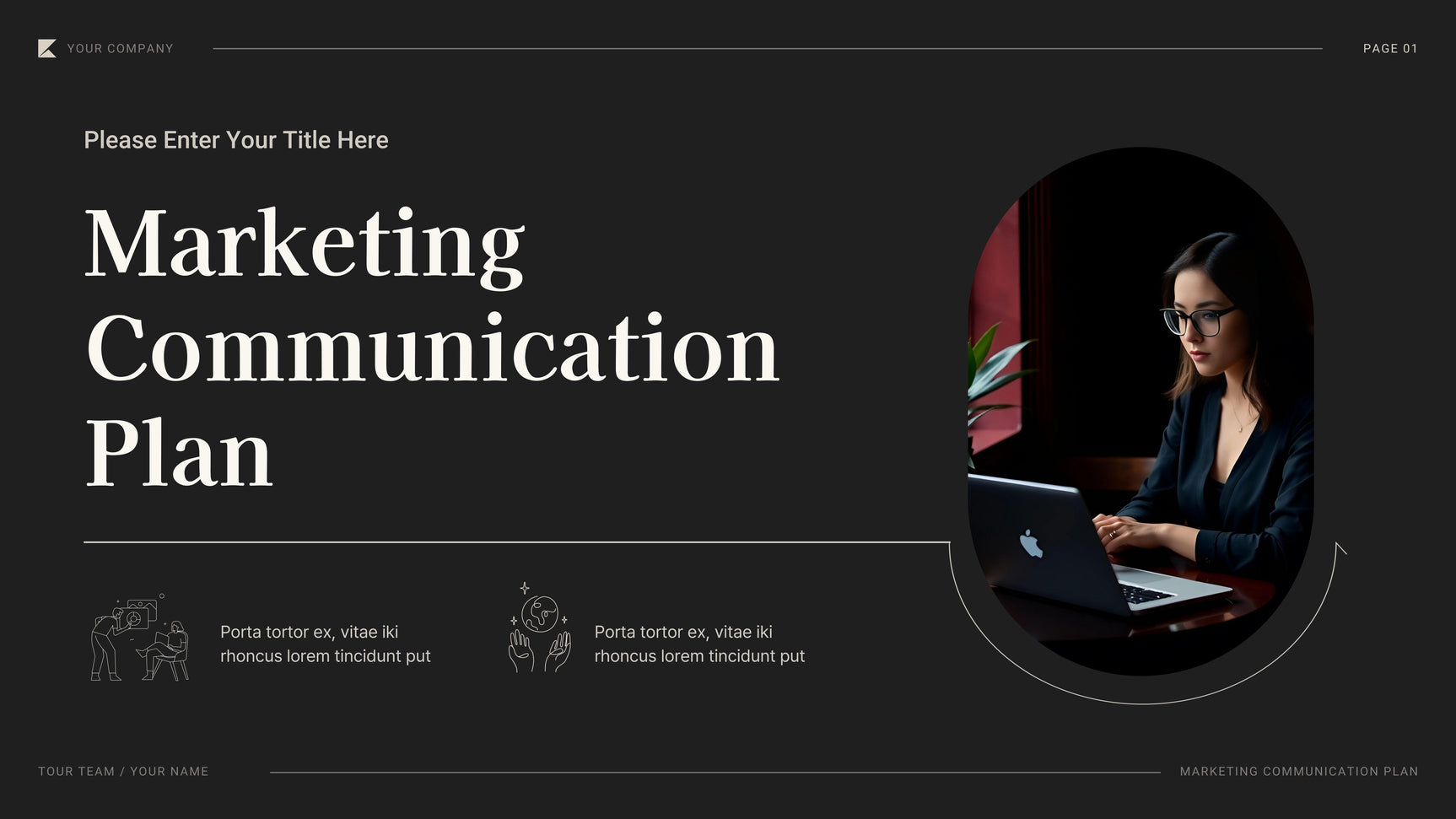 Black Professional Marketing Plan Document