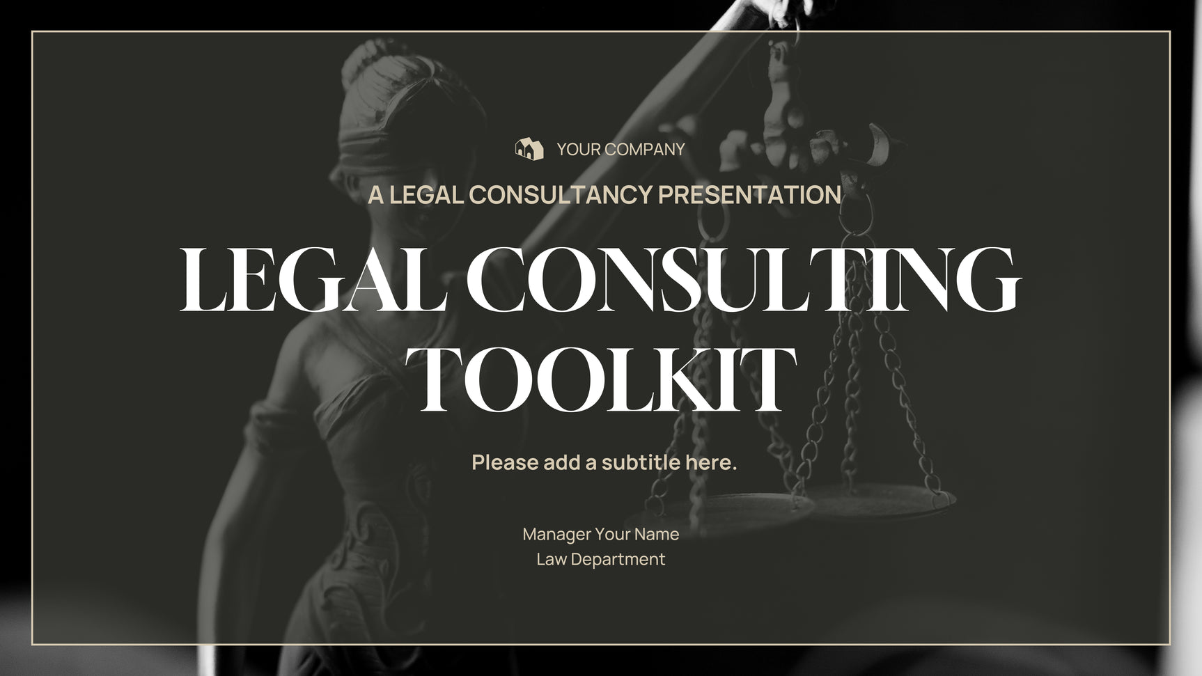 Grey Professional Legal Presentation