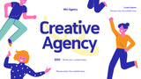 Blue Modern Agency Advertisement