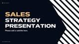 Black Modern Sales Presentation