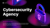 Purple Modern Cybersecurity Promotion