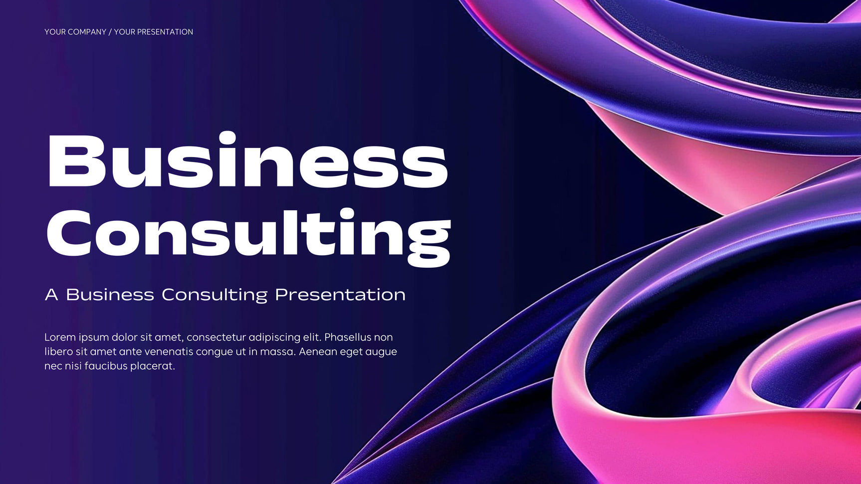 Purple Modern Business Presentation