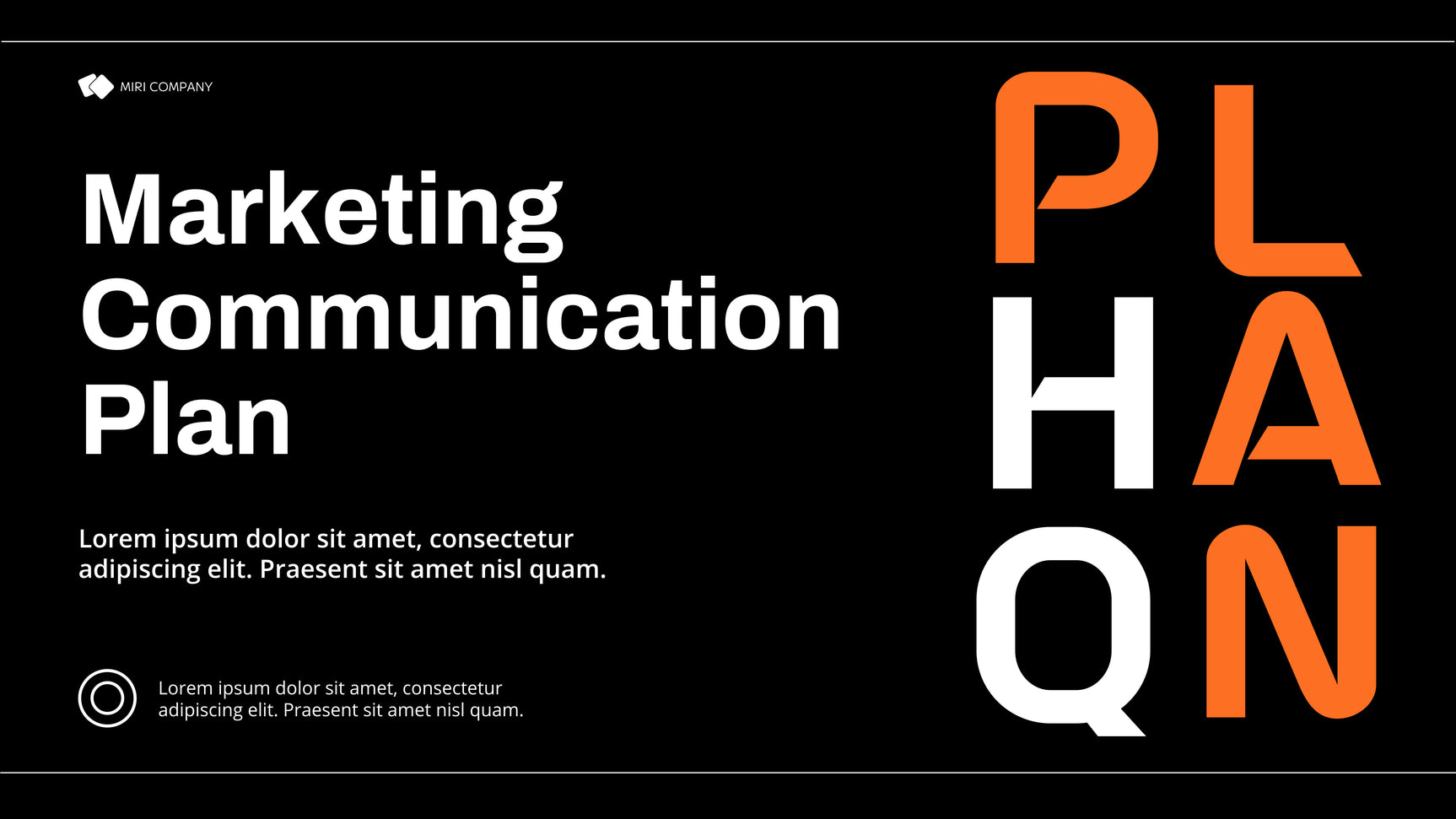 Black Modern Marketing Plan