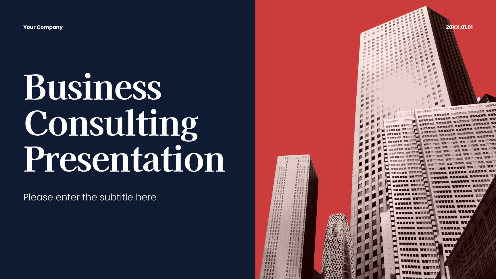 Red Modern Business Presentation