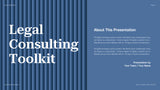 Blue Professional Consulting Presentation