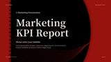 Red Modern Marketing Report Presentation