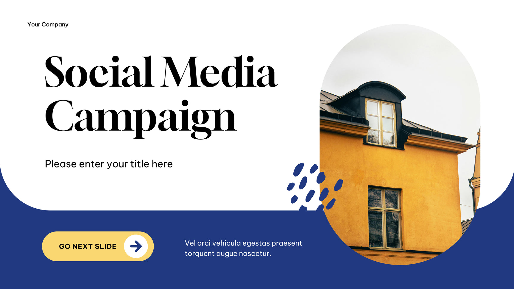 Blue Modern Campaign Presentation