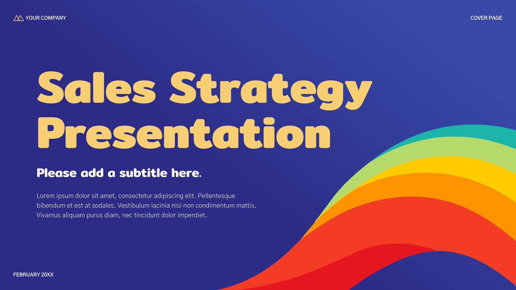 Blue Modern Sales Presentation