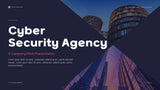 Purple Modern Cyber Security Agency Presentation