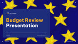 Blue Modern Budget Presentation