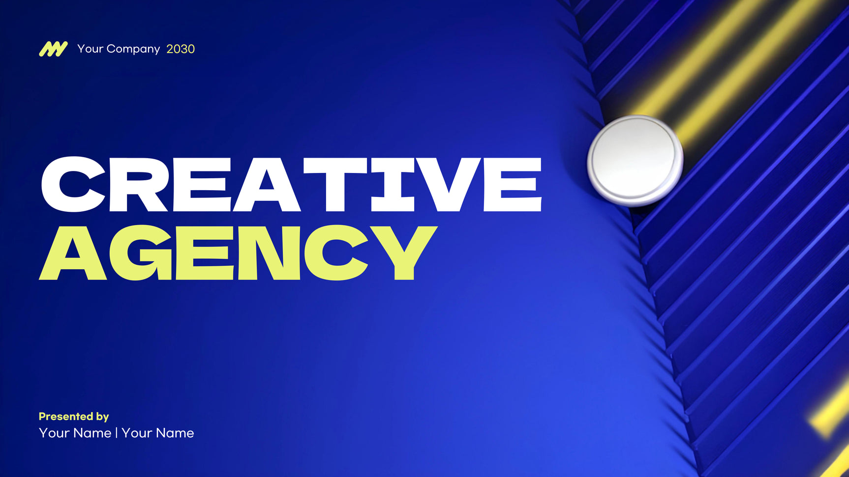 Blue Modern Agency Presentation