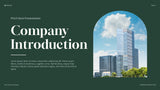 Green Modern Business Presentation