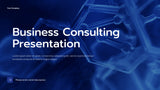 Blue Modern Business Presentation