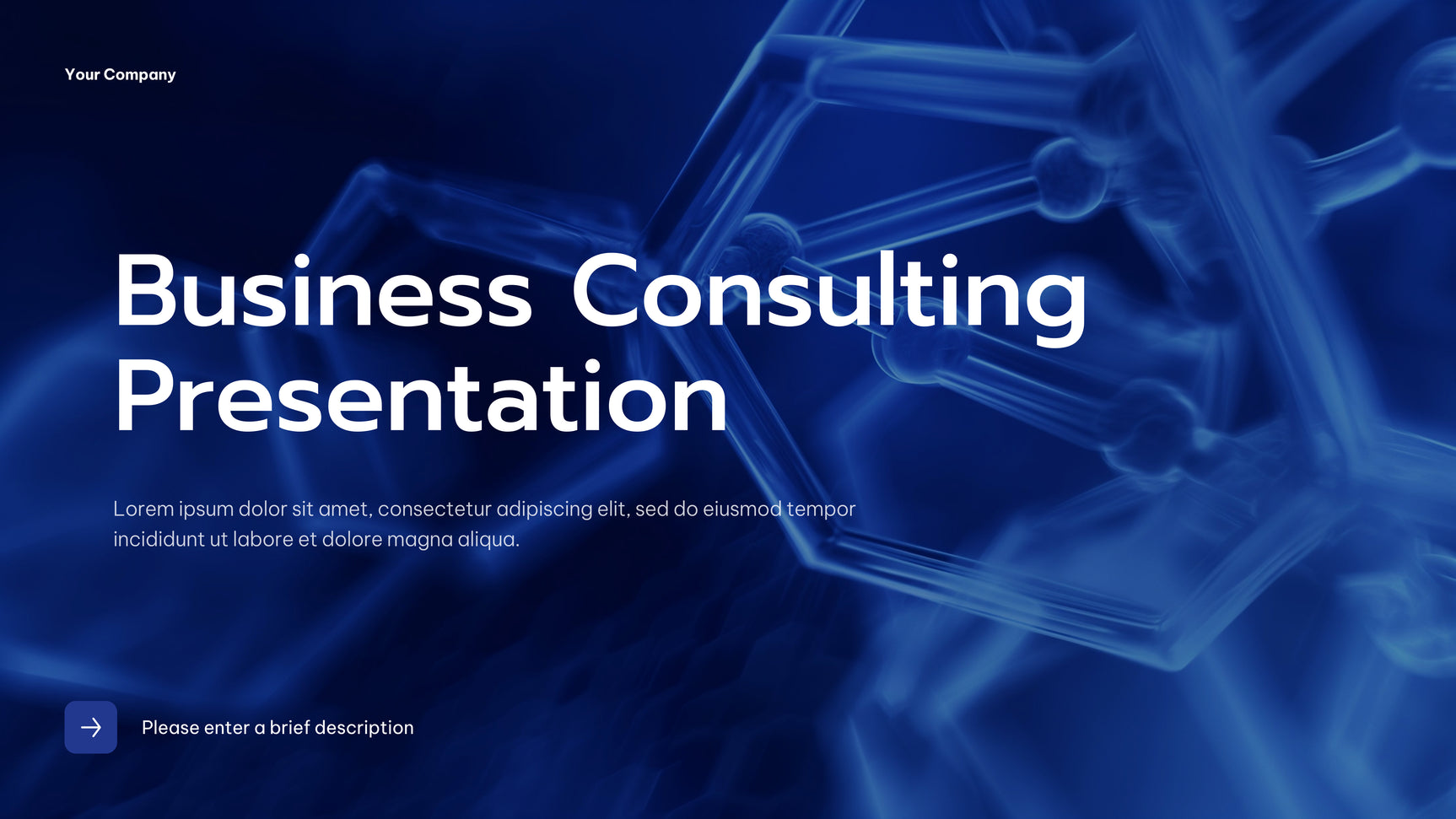 Blue Modern Business Presentation