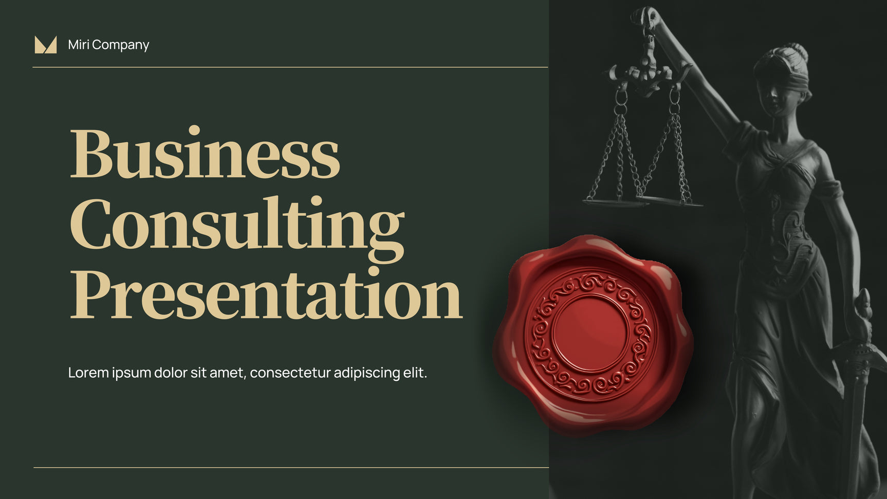 Green Classic Business Presentation