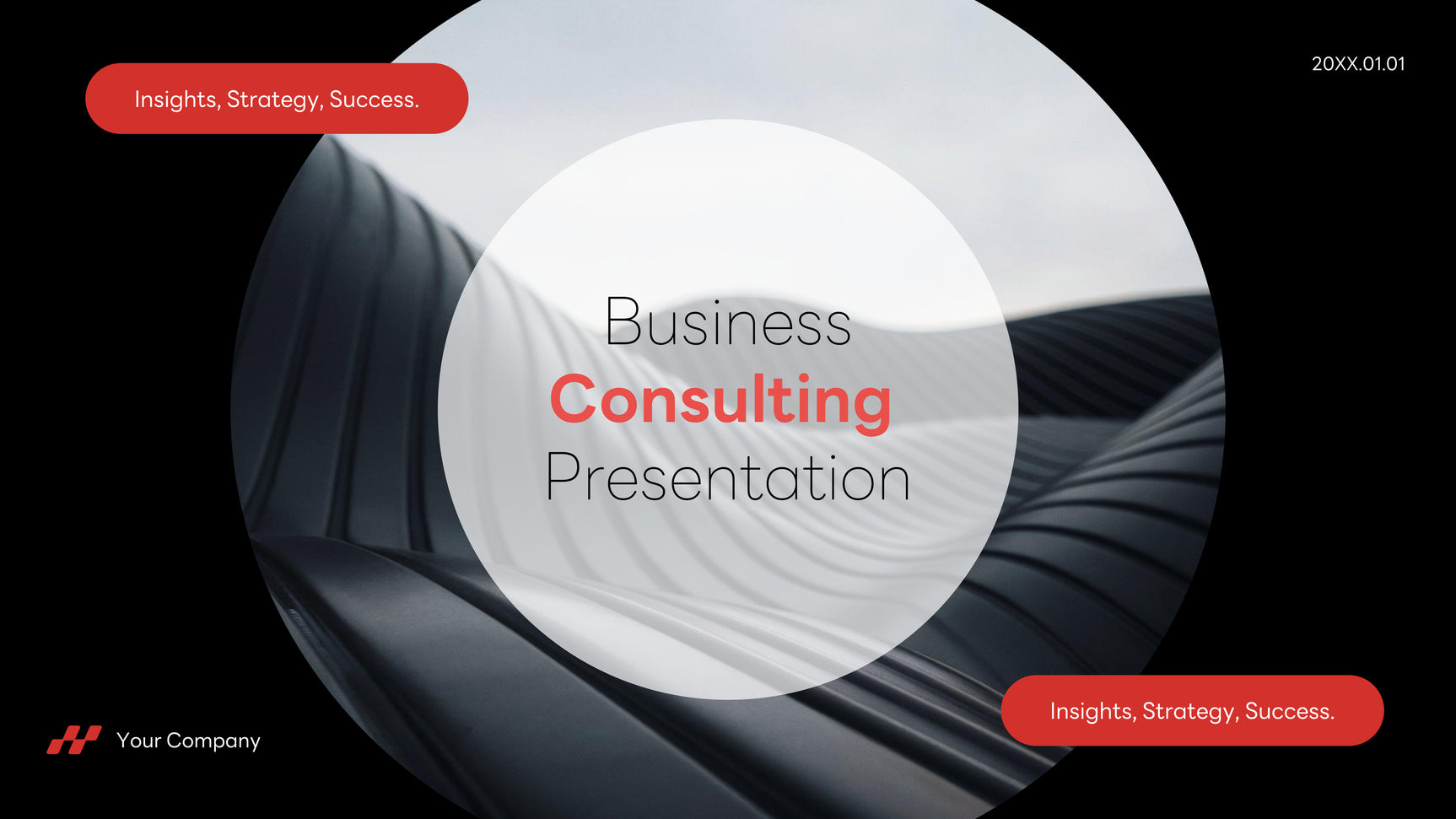 Red Modern Consulting Presentation