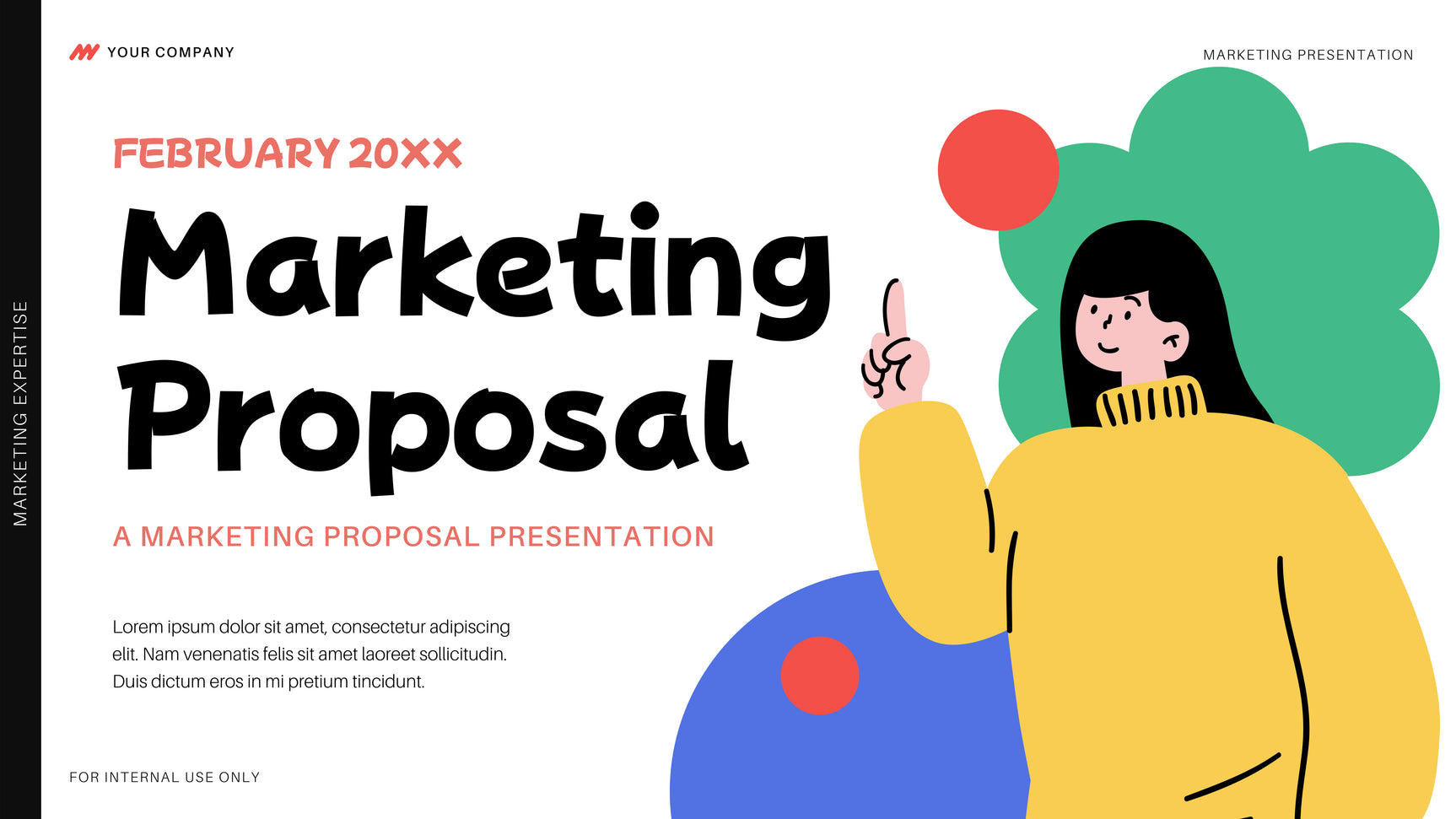 Beige Abstract Marketing Proposal Presentation