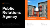 Orange Modern Agency Advertisement