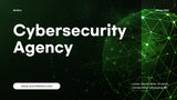 Green Modern Cybersecurity Advertisement