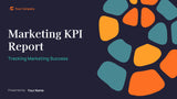 Navy Modern Marketing Report
