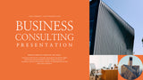 Orange Modern Business Presentation