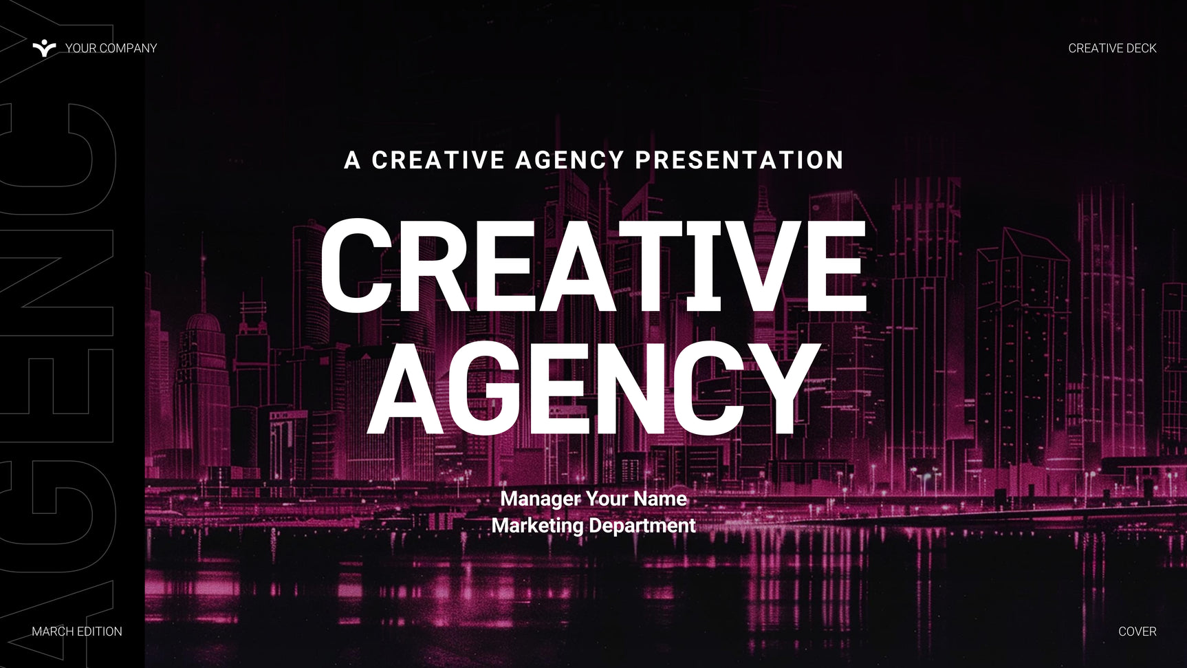 Pink Modern Agency Presentation