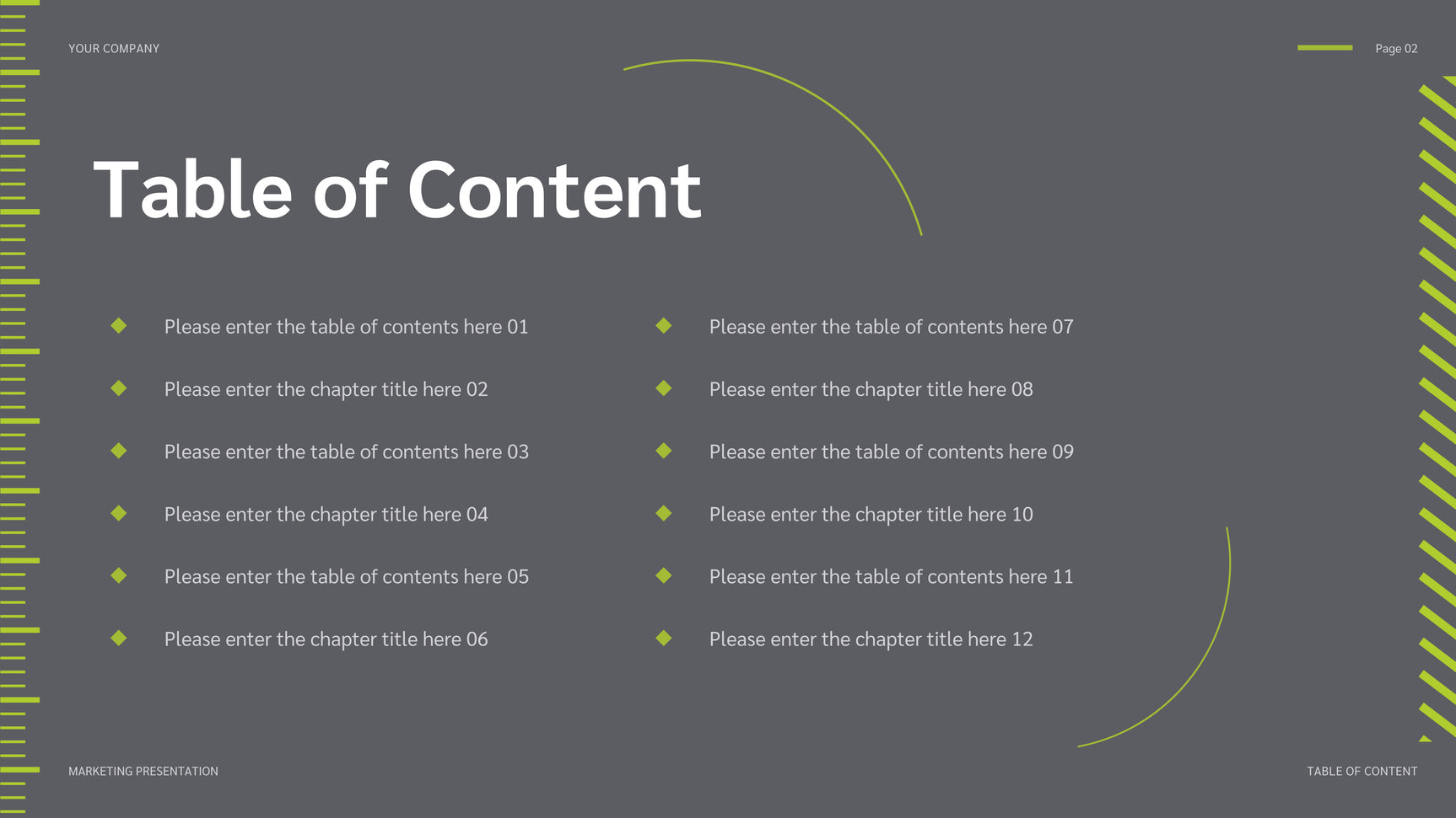 Green Modern Social Media Report
