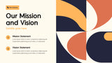 Orange And Cream Abstract Fundraising Proposal Presentation