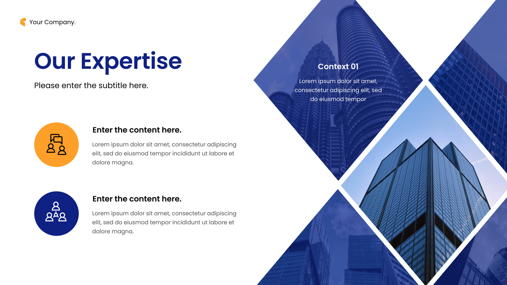 Blue Modern Consulting Presentation
