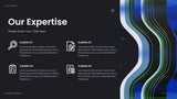 Blue Abstract Business Presentation