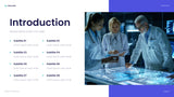 Blue Professional Healthcare Presentation