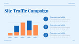 Blue Modern Marketing Report