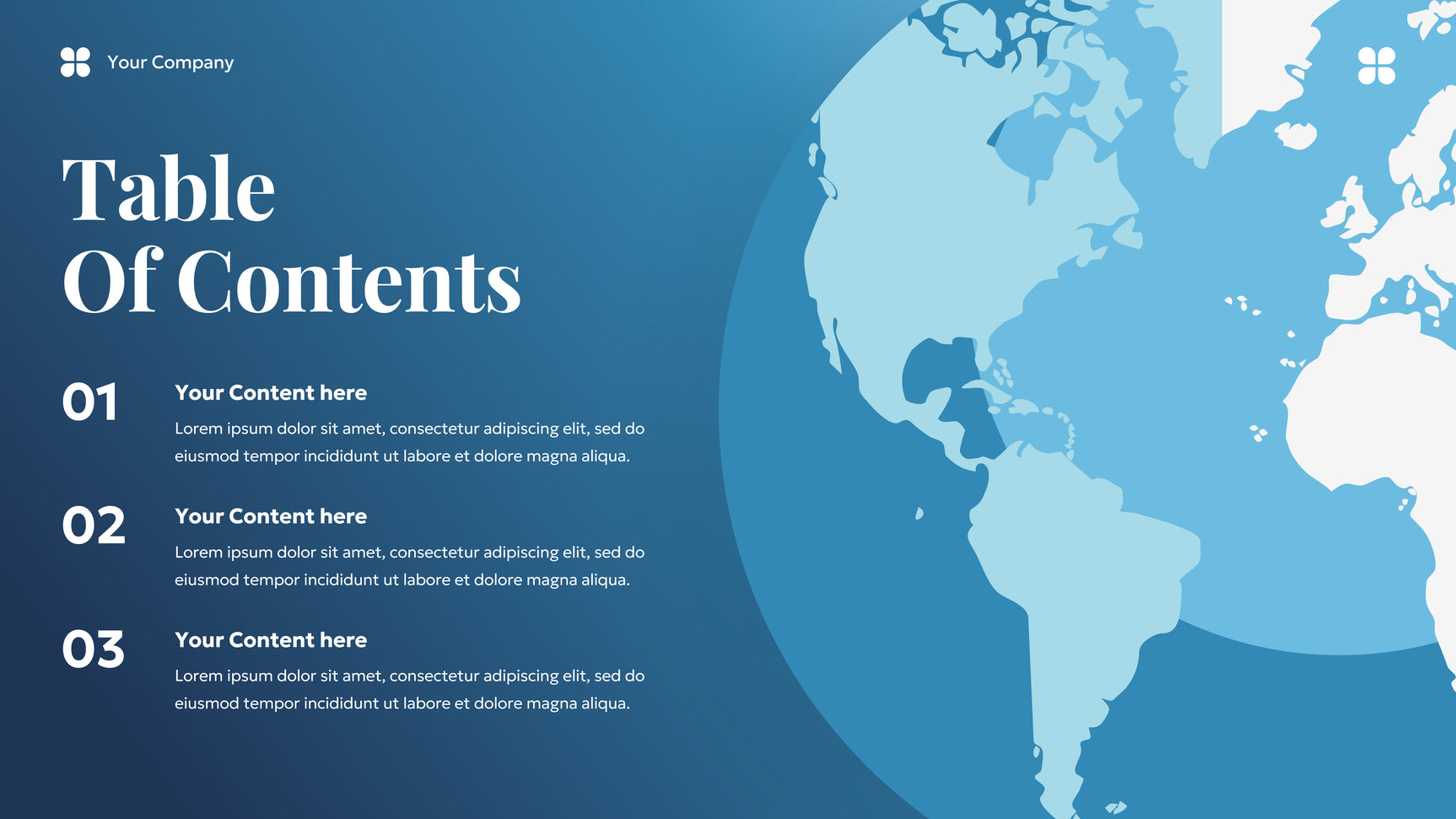 Blue Ocean Sustainable Earth Presentation