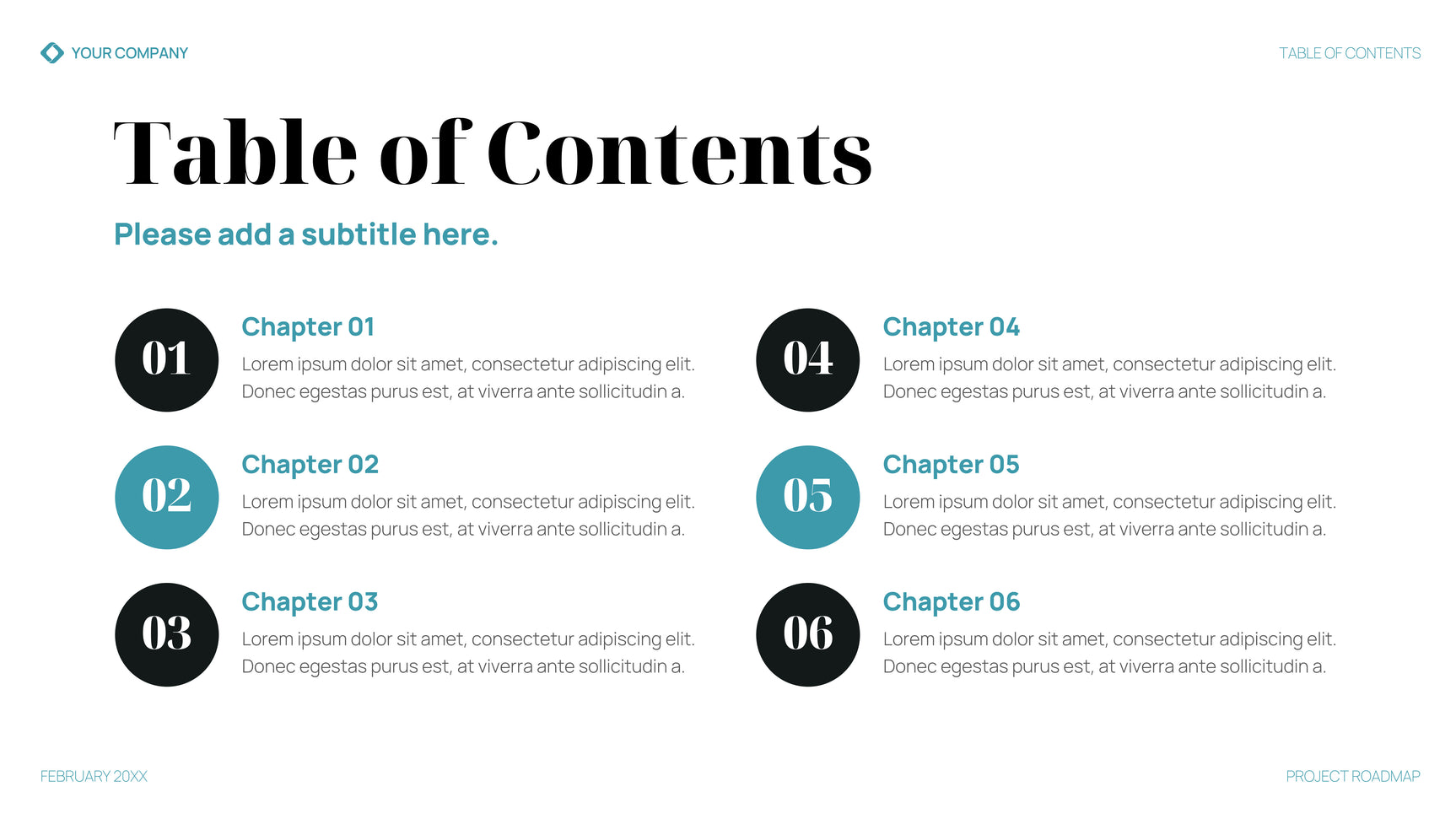 Teal Modern Business Plan Presentation