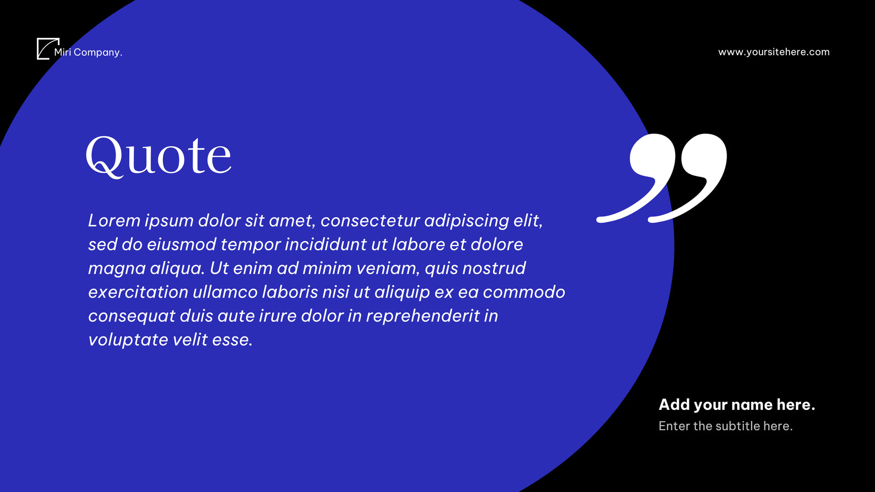 Blue Modern Media Document