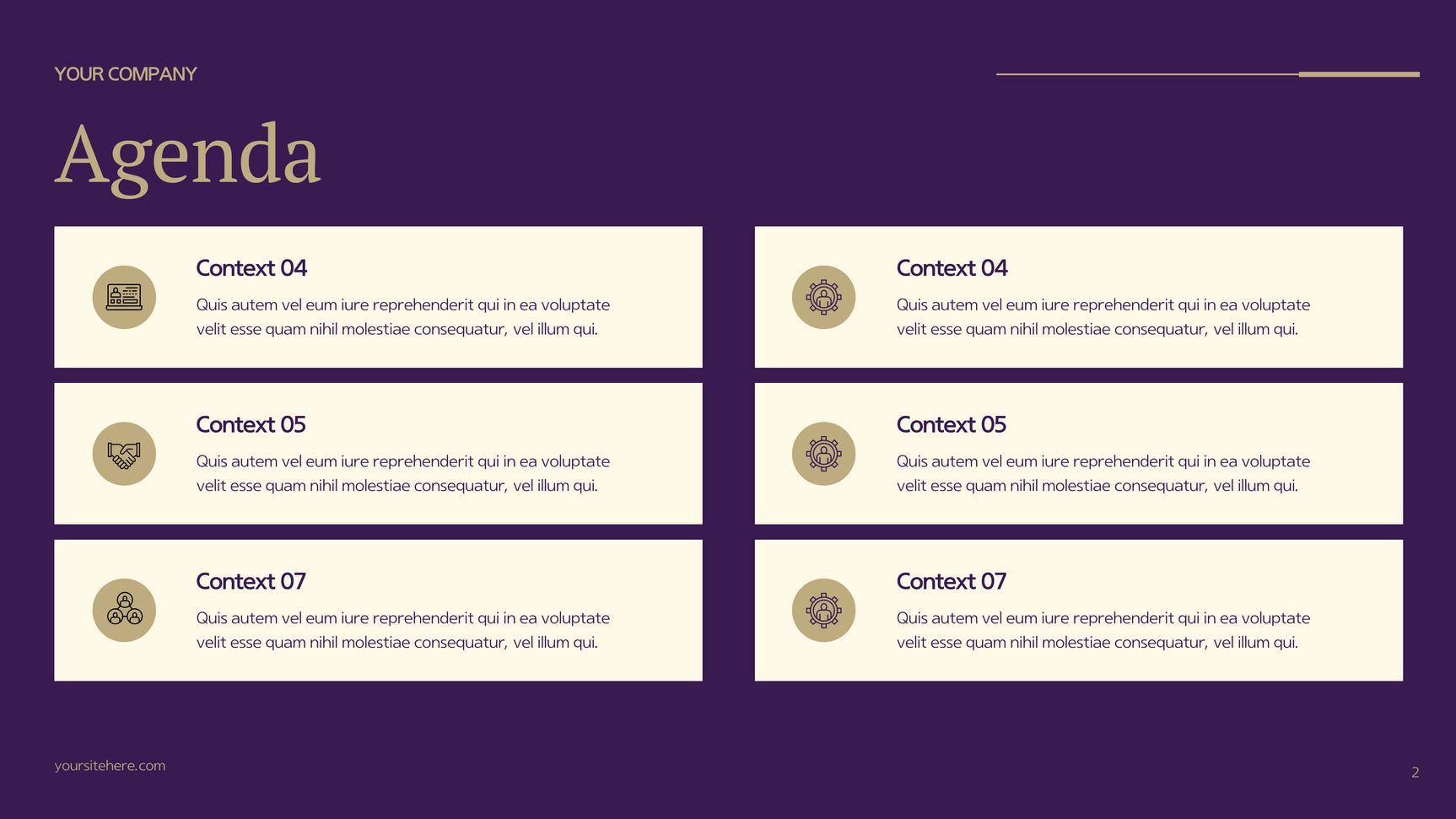 Purple Modern Business Plan