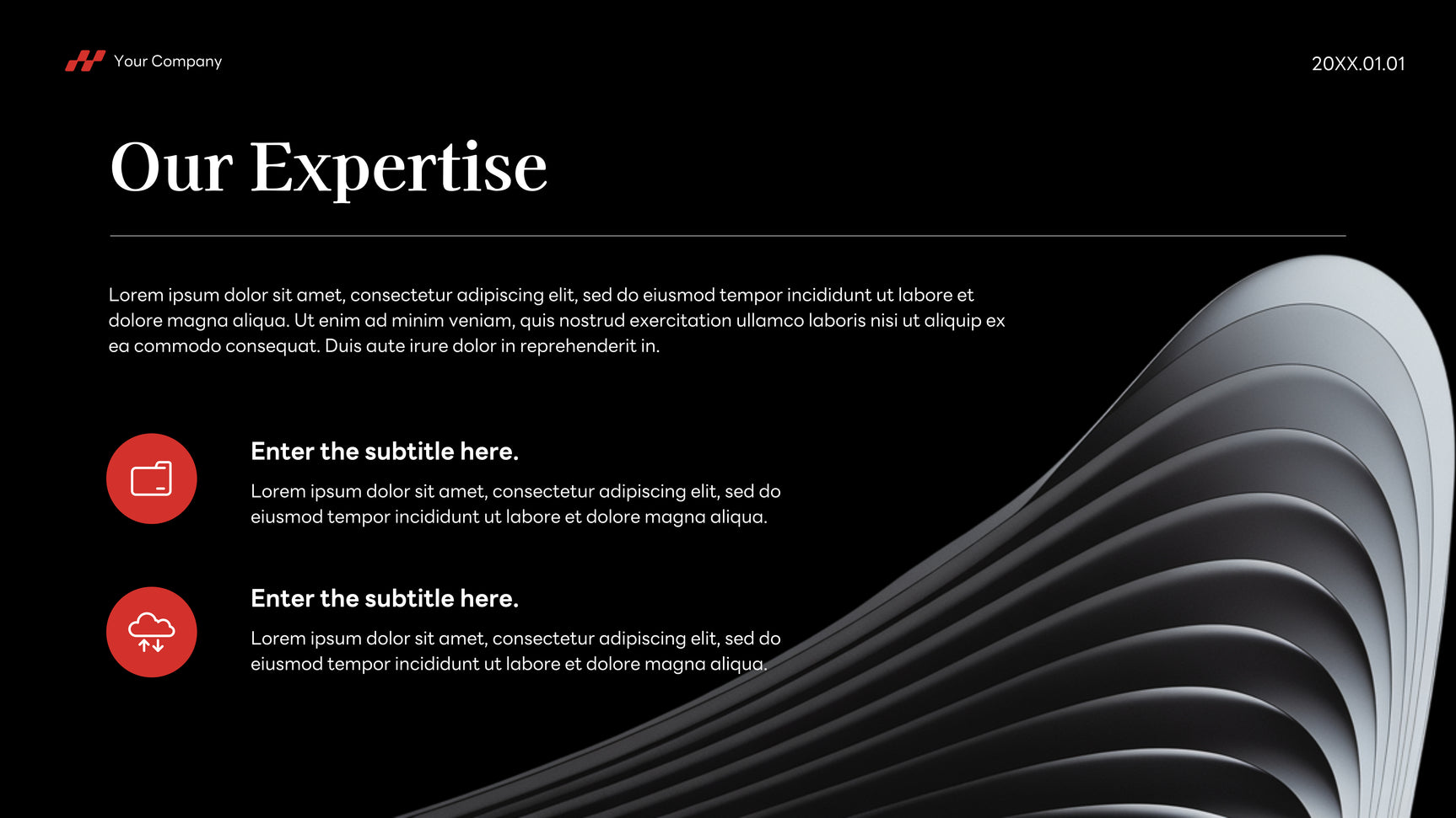 Red Modern Consulting Presentation