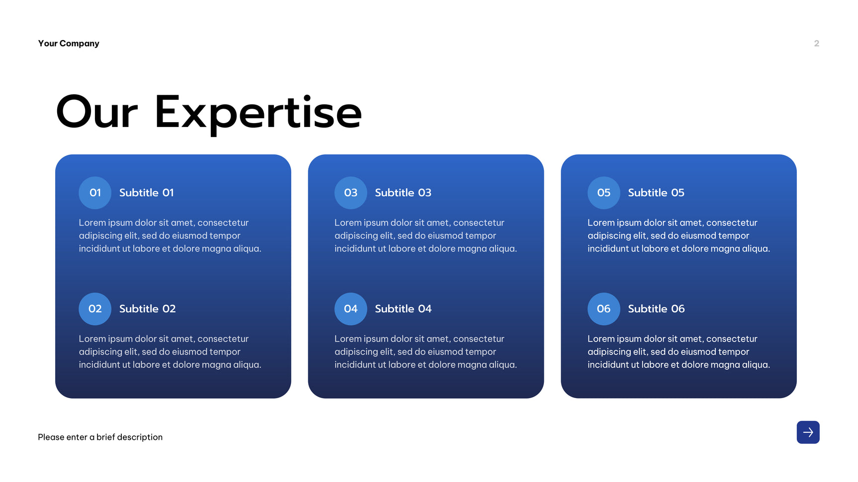 Blue Modern Business Presentation